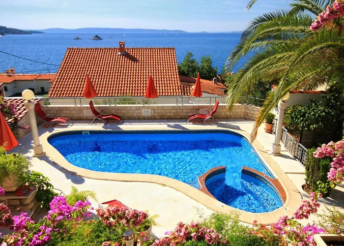 Seaside House With A Swimming Pool Seget Vranjica - - 4329 Vakantiehuis