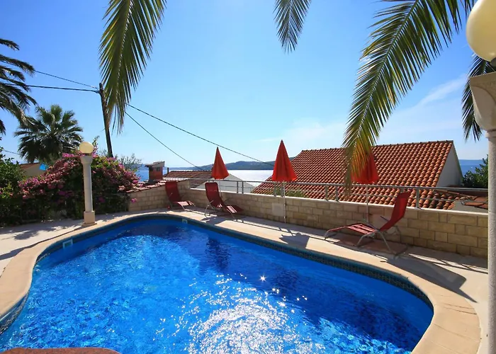 Seaside House With A Swimming Pool Seget Vranjica - - 4329 特罗吉尔